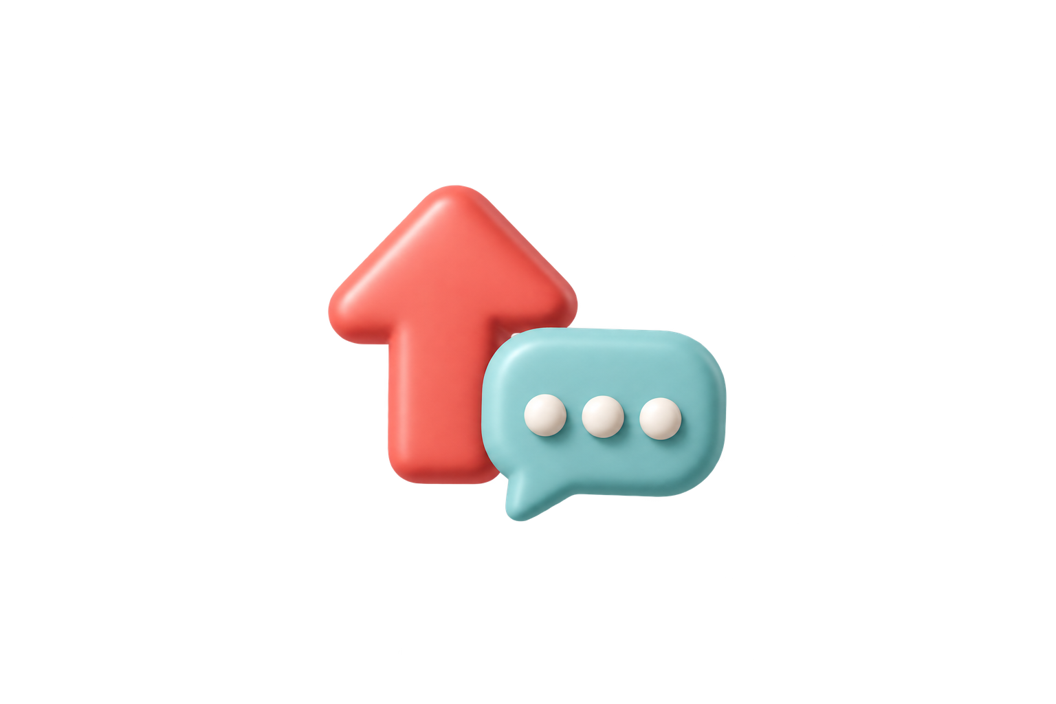 Speech bubbles representing Reddit comment upvotes