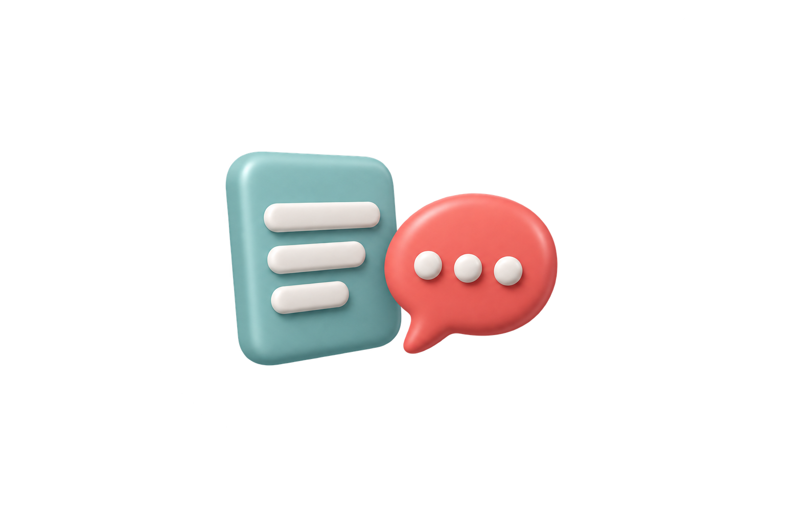 Speech bubbles representing Reddit comments versus posts