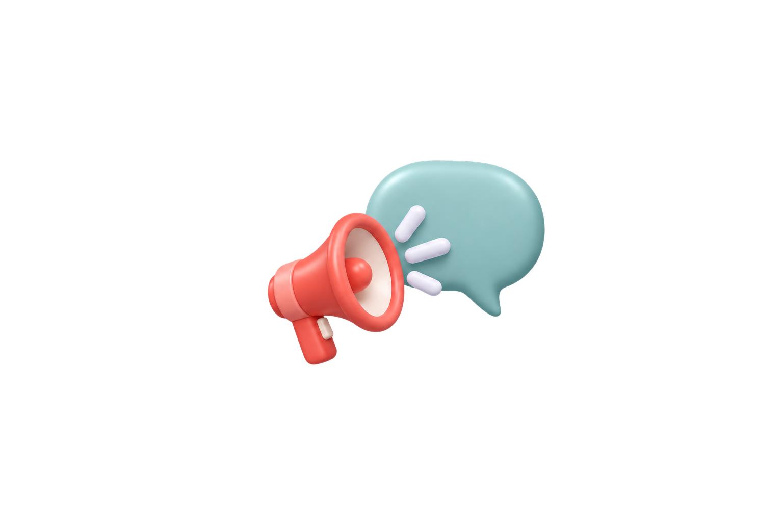 Coral speech bubble representing a Reddit marketing guide