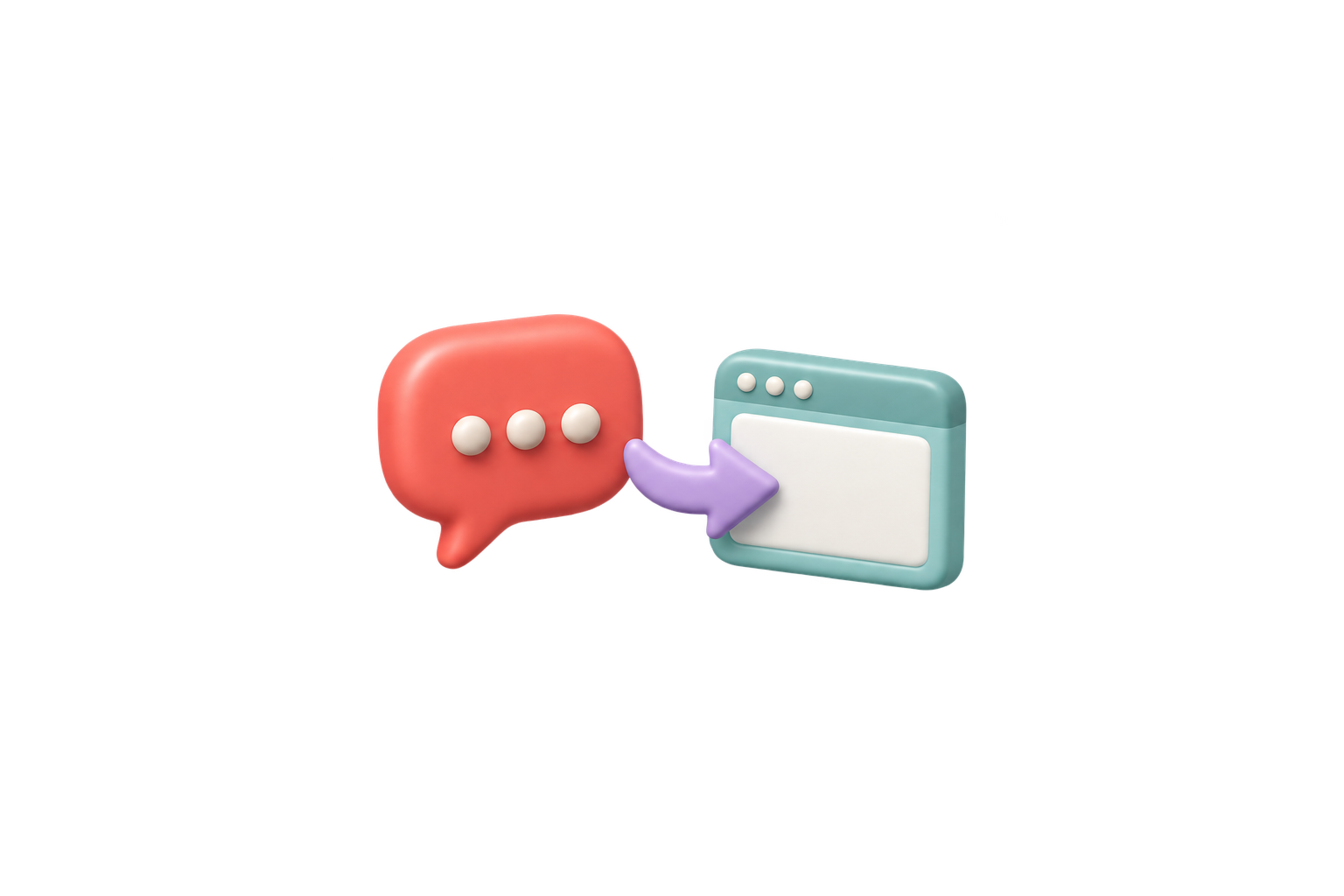 Speech bubbles representing Reddit referral traffic research